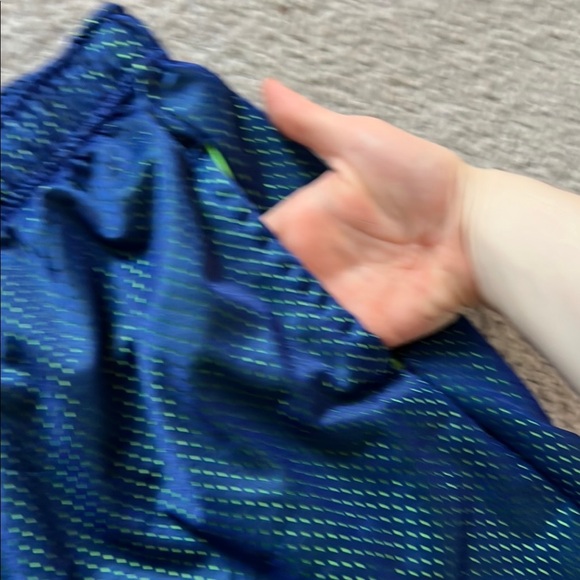 Neon Green Kids Athletic Shorts - Picture 7 of 9